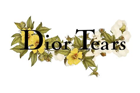 dior tears canada